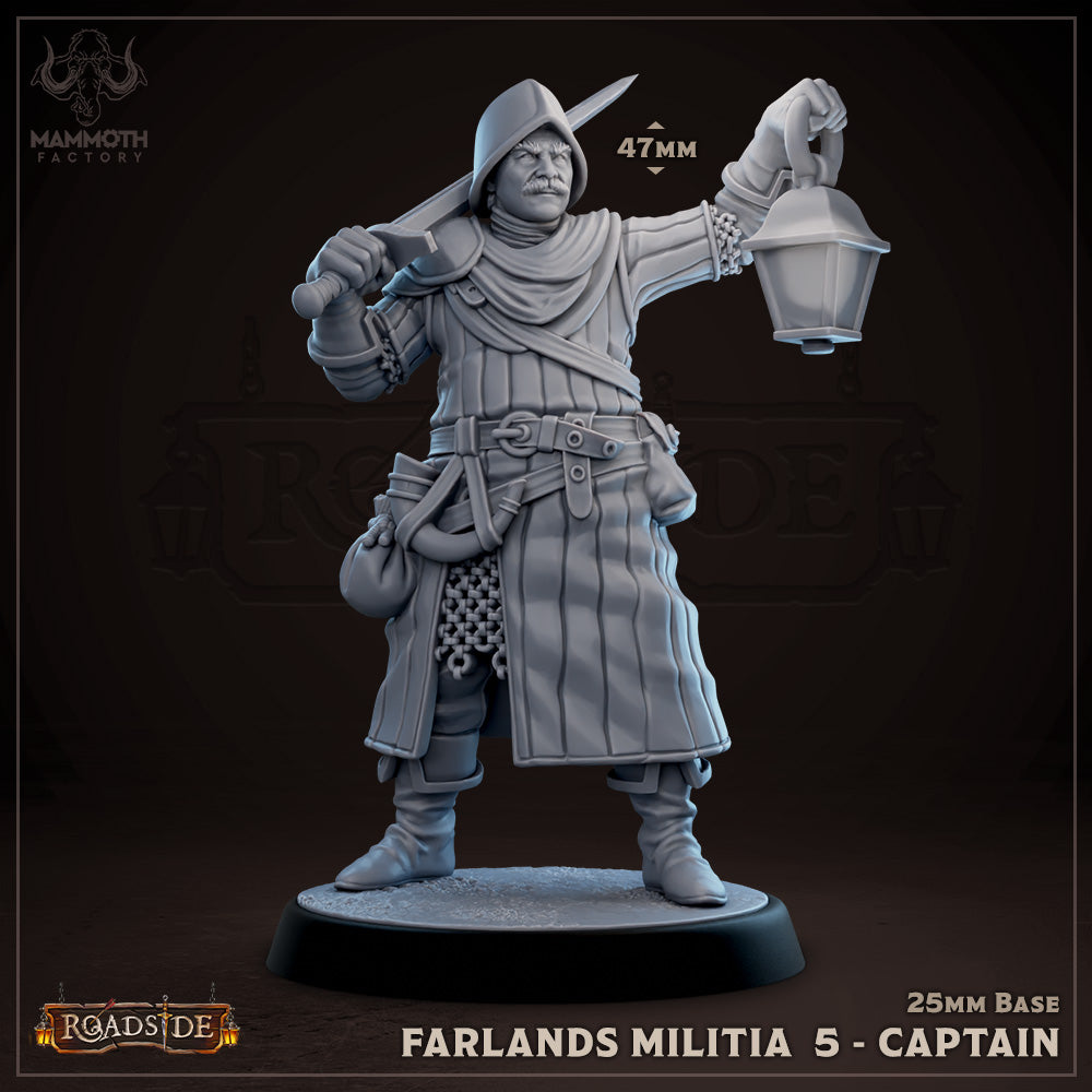 Set of 5 Farlands Militia Guards| Miniature Set