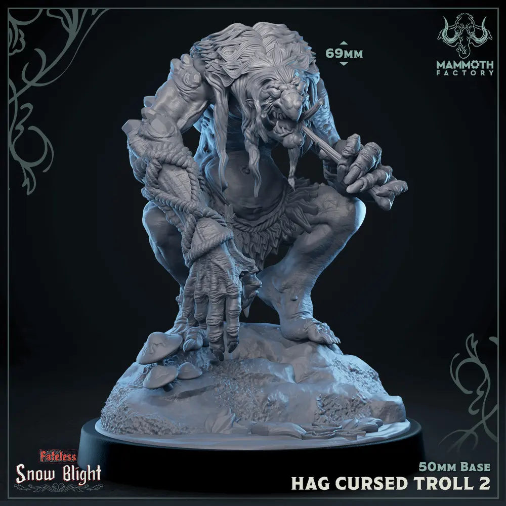 Hag Cused Troll Variant B | Miniature