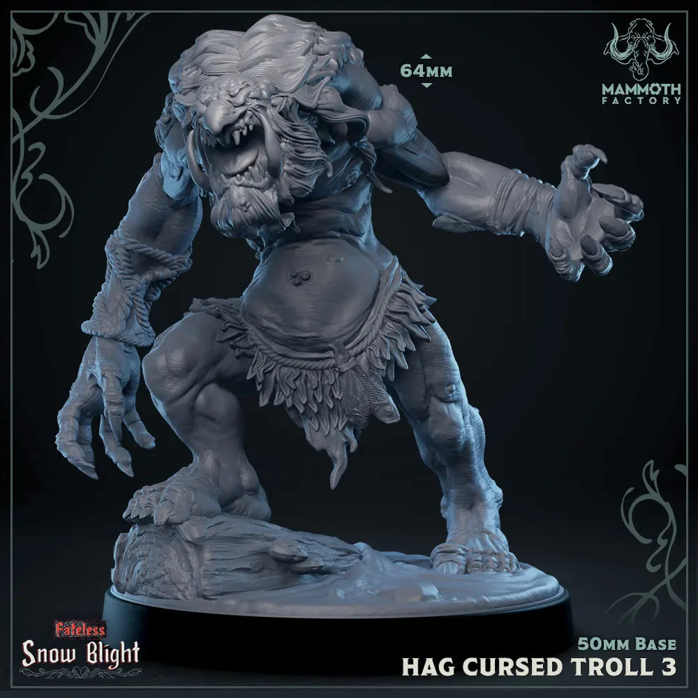 Hag Cused Troll Variant C | Miniature
