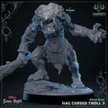 Hag Cused Troll with Club Variant C | Miniature