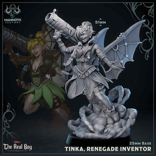 Tina the Mad Tinkerer Fairy | Miniature