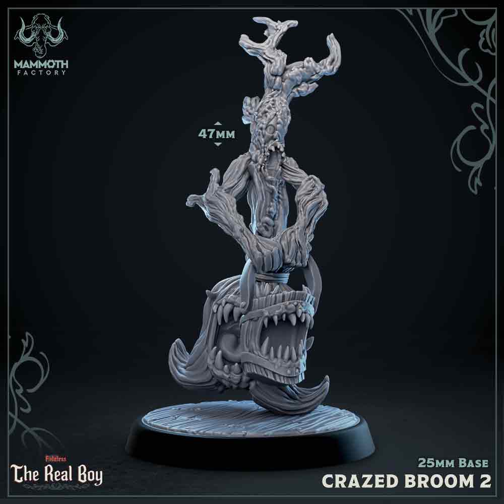 Crazed Broom Variant B | Miniature