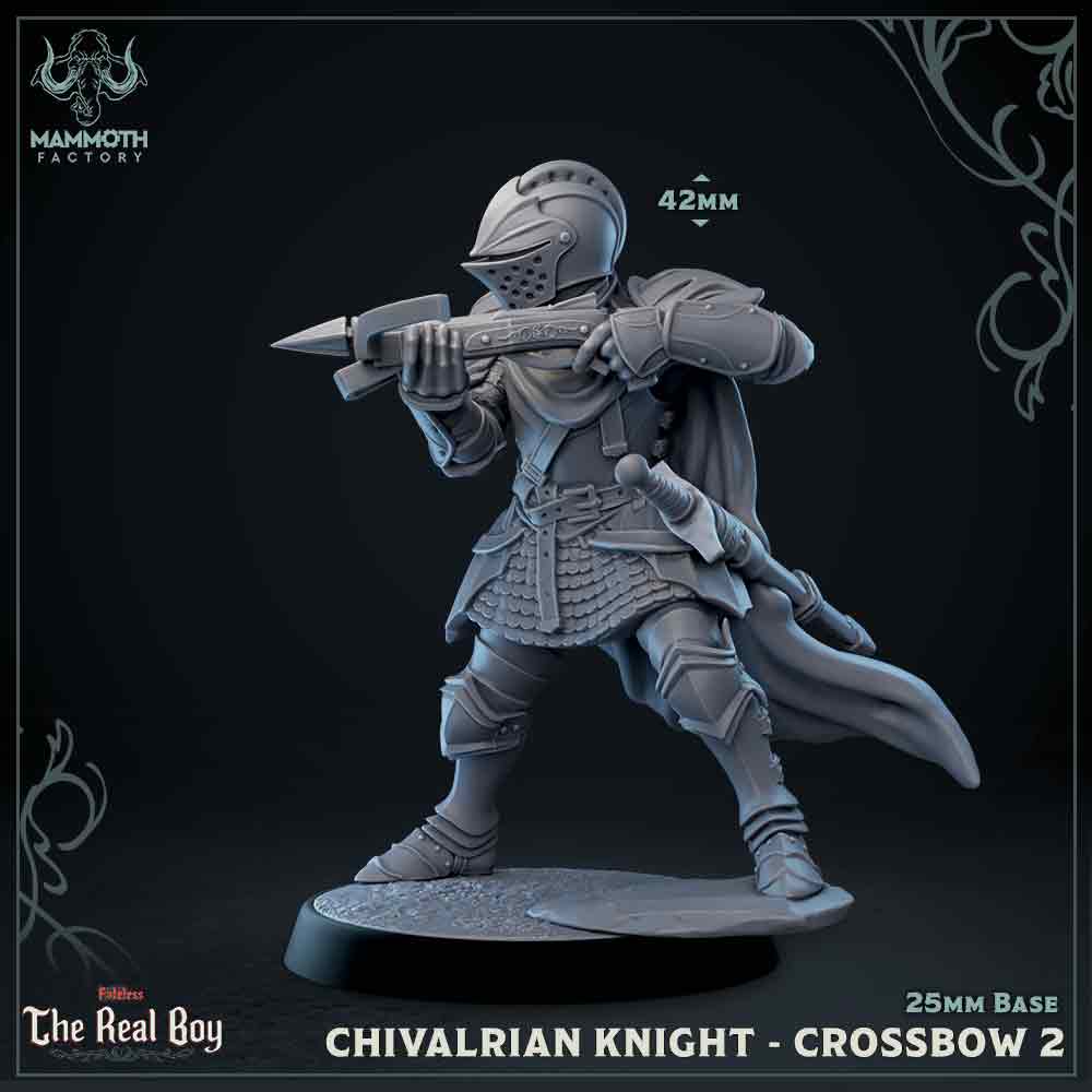 Chivalrain Knight with Crossbow Variant B | Miniature