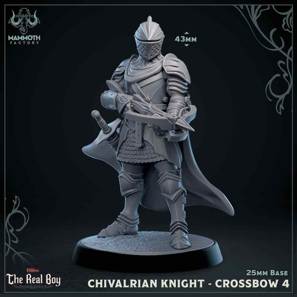 Chivalrain Knight with Crossbow Variant D | Miniature