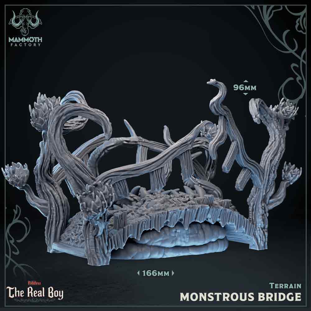 Monstrous Wooden Bridge | Miniature