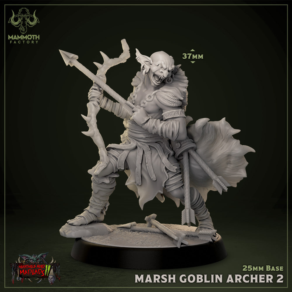 Marsh Goblin Archer Variant B | Miniature
