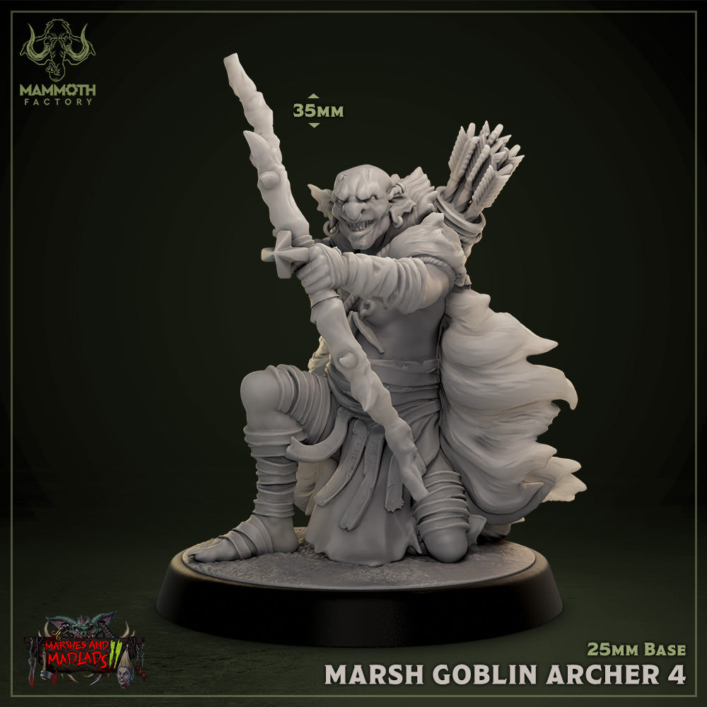 Marsh Goblin Archer Variant D | Miniature