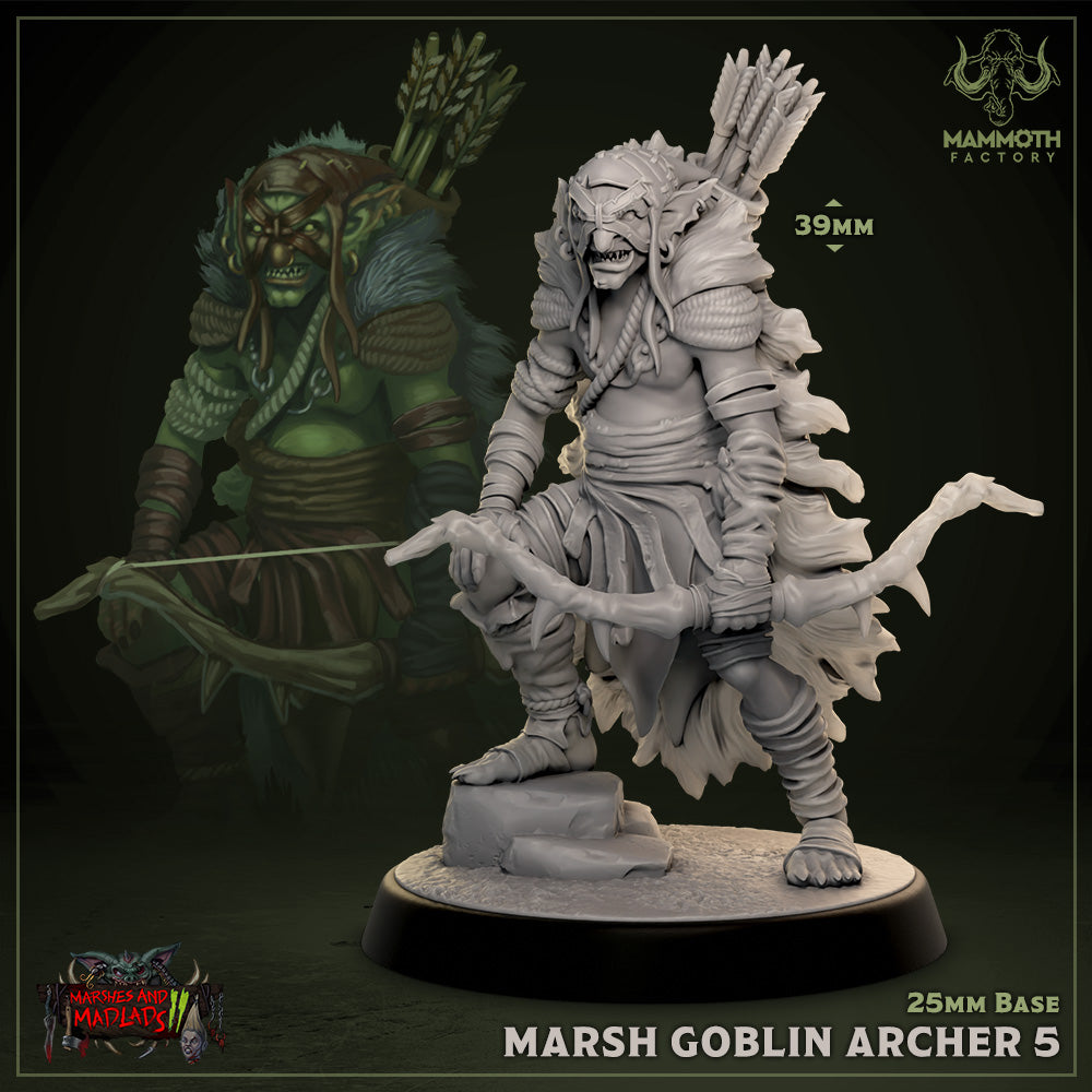 Marsh Goblin Archer Variant E | Miniature
