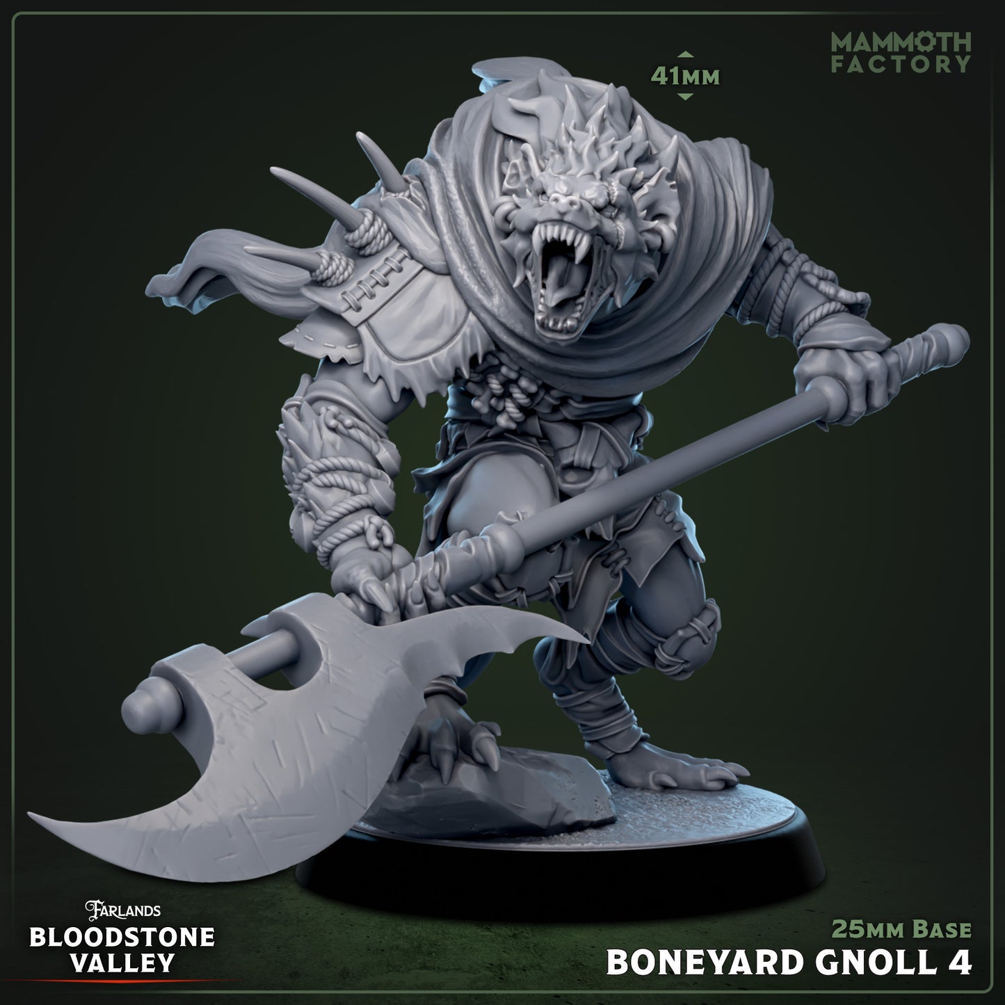 Boneyard Gnoll Variant D | Miniature
