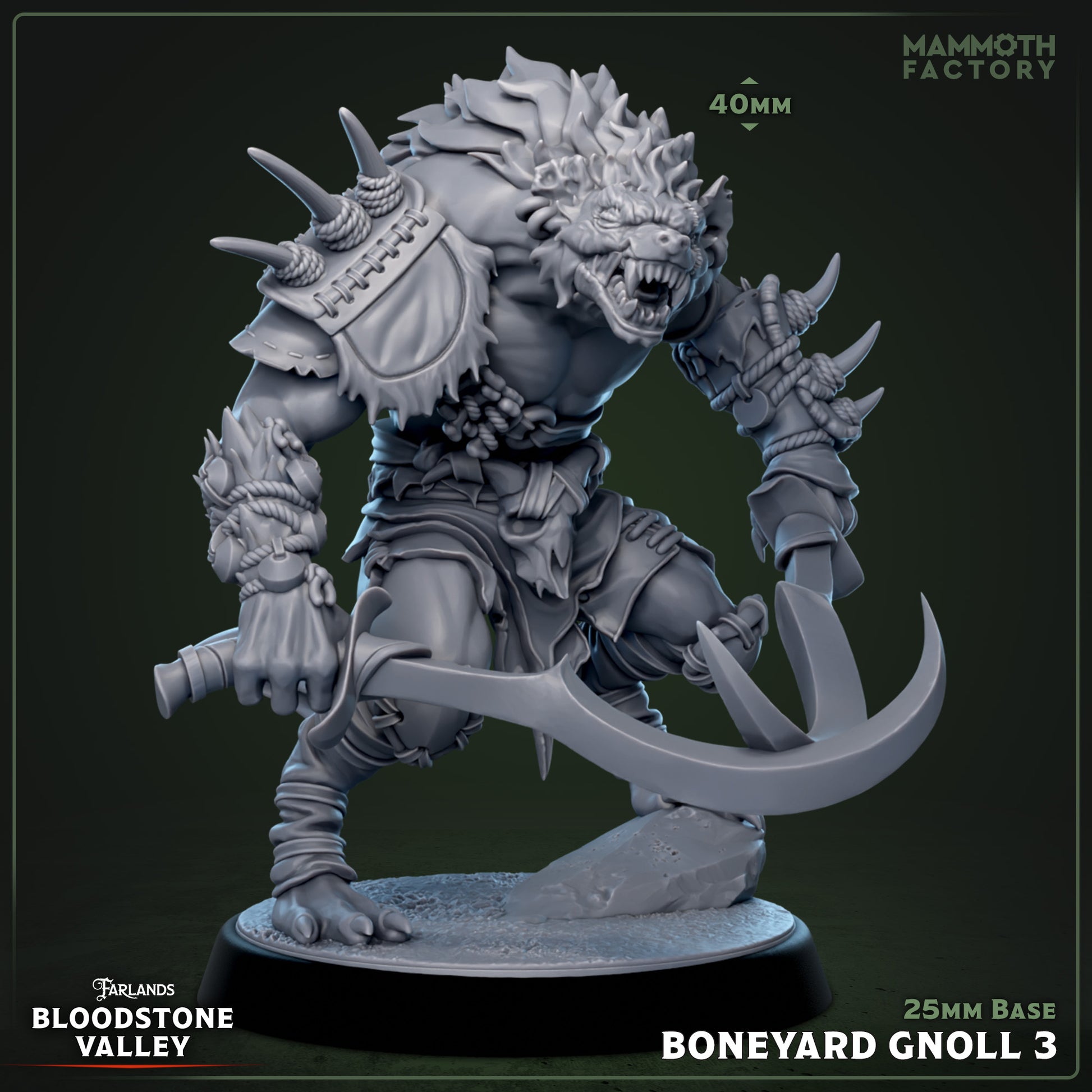 Boneyard Gnoll Variant C | Miniature