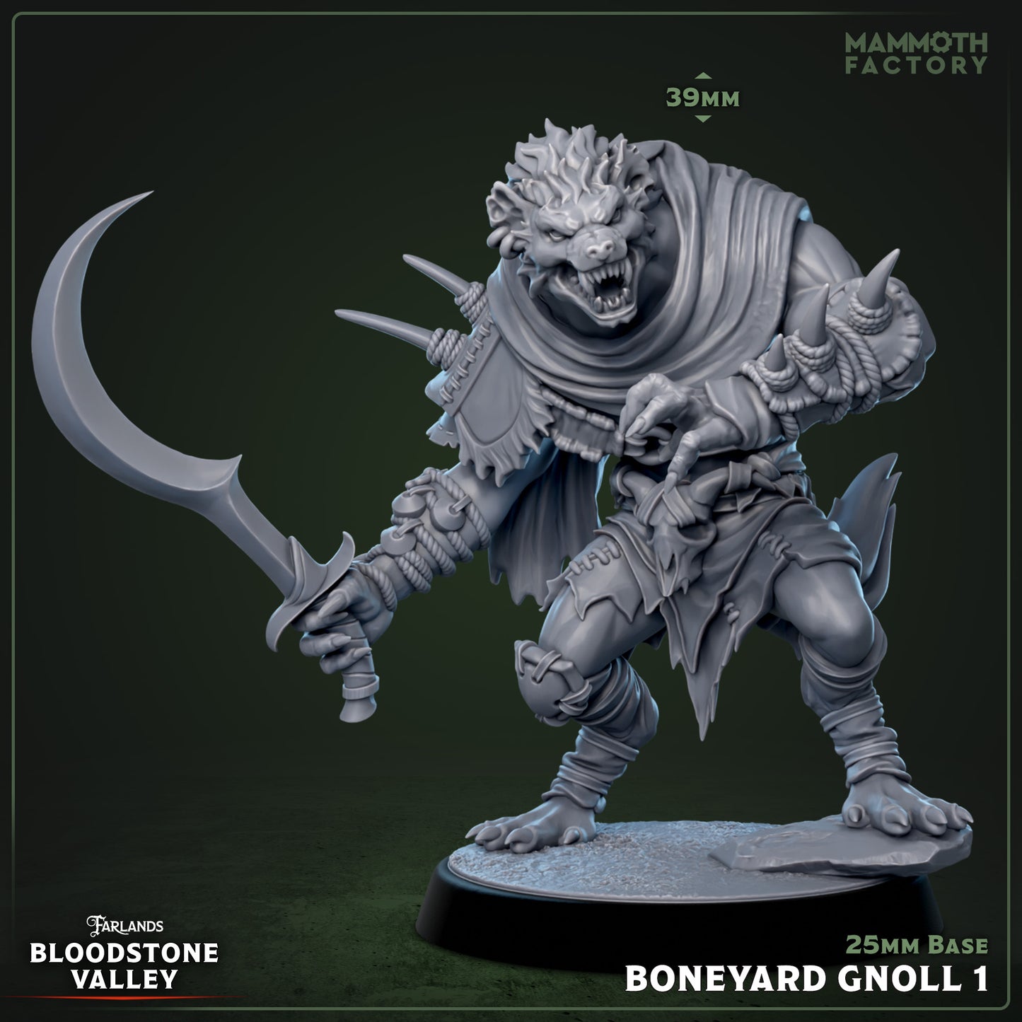 Boneyard Gnoll Variant A | Miniature