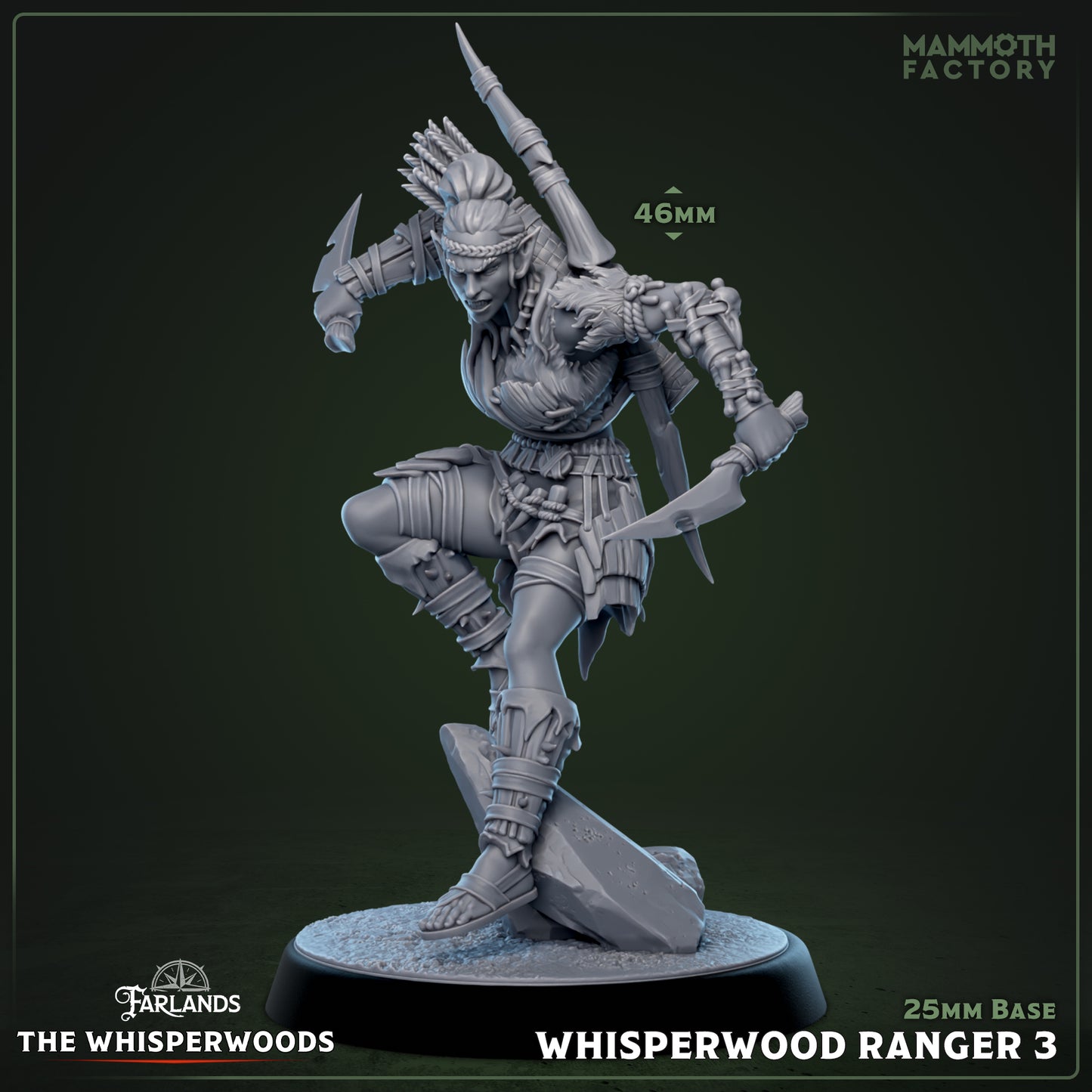 Whisperwood Ranger Variant C | Miniature