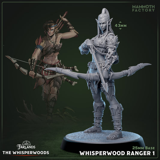 Whisperwood Ranger Variant A | Miniature