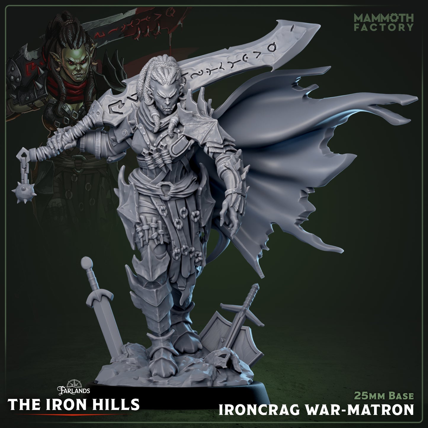 Ironcrag War Matron | Miniature