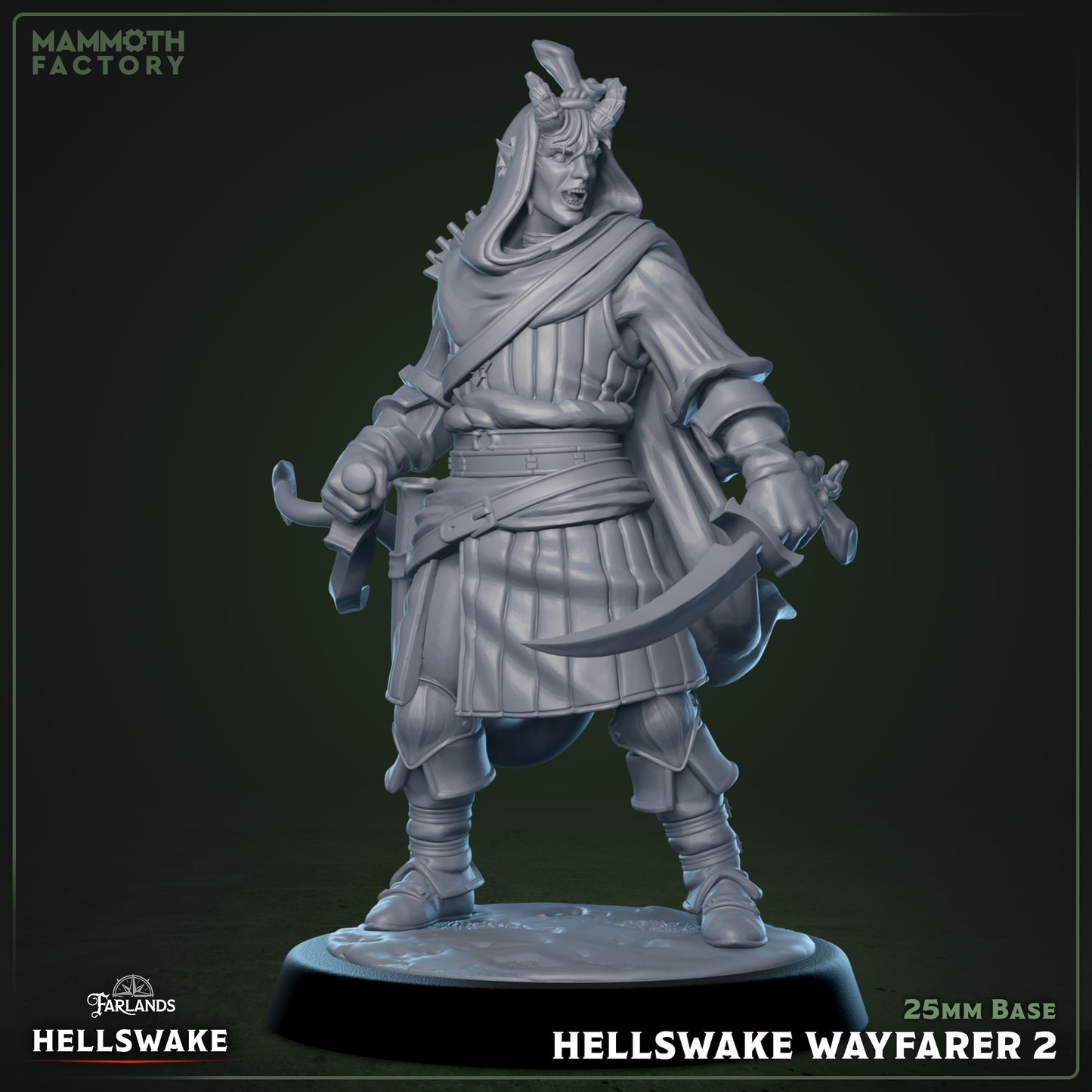 Hellswake wayfarer Variant B | Miniature