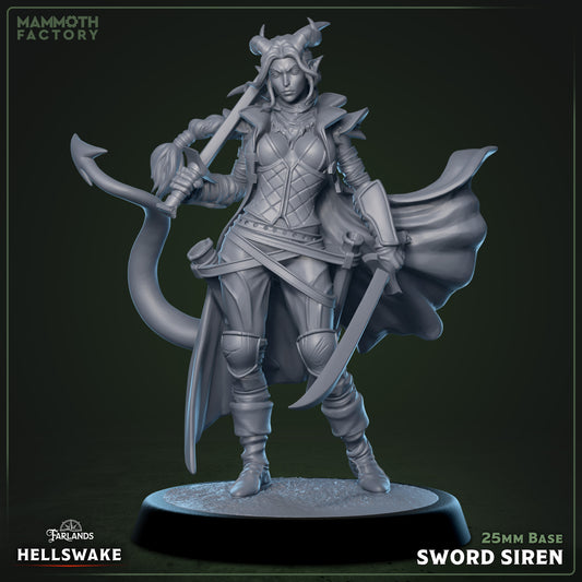 Hellswake Sword Siren | Miniature
