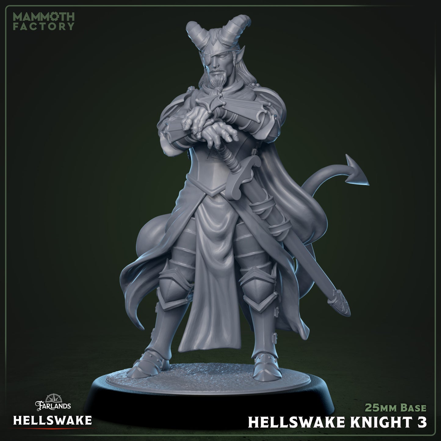 Hellswake Knight Variant C | Miniature