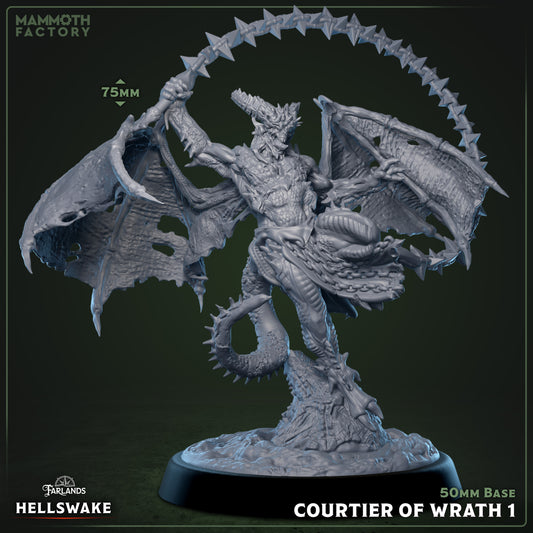 Courtier of Wrath Variant A | Miniature