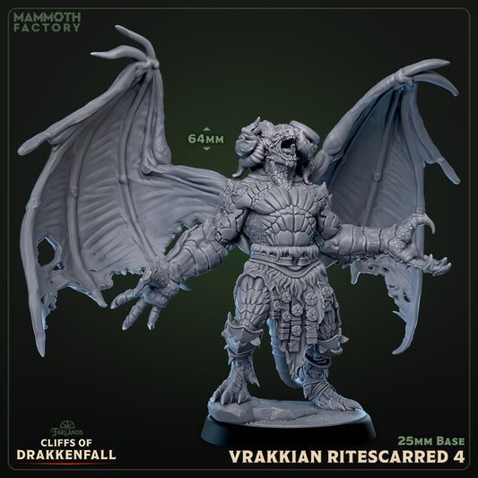 Vrakkian Ritescarred Variant D | Miniature