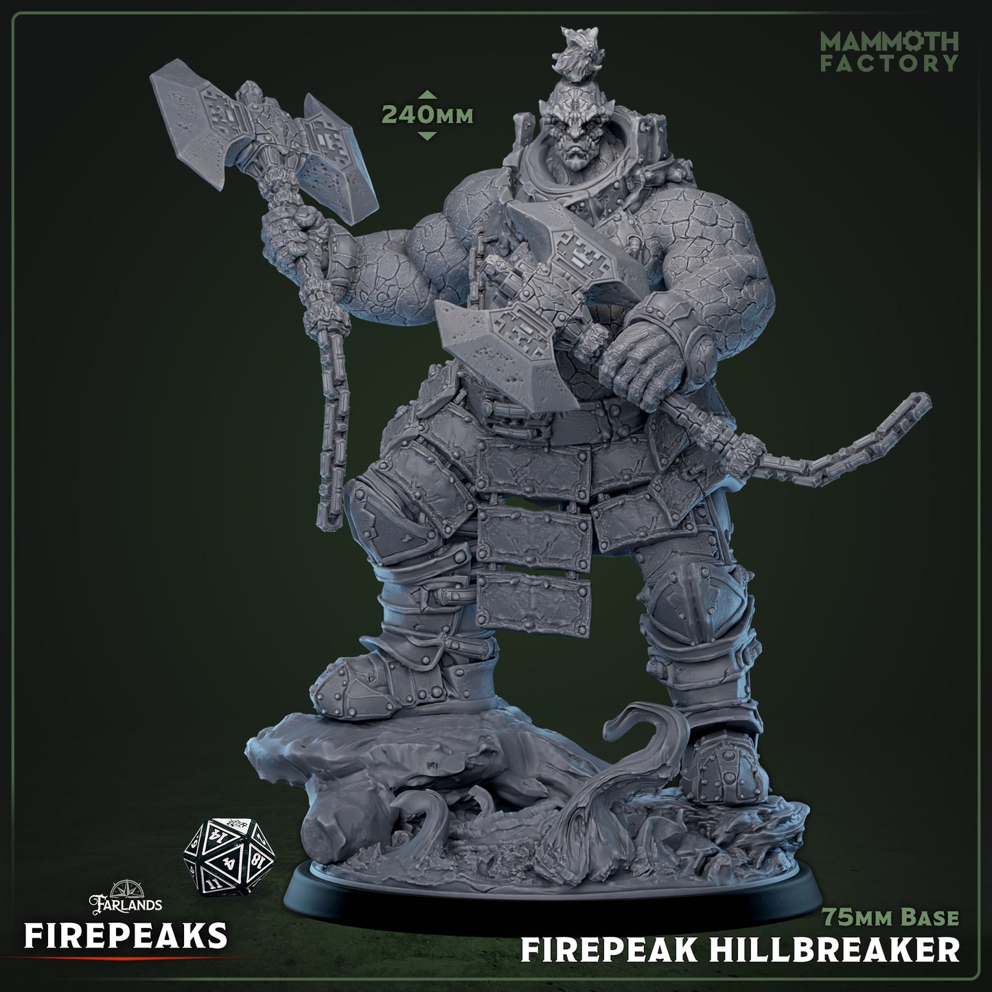 Fire Giant Hillbreaker | Miniature