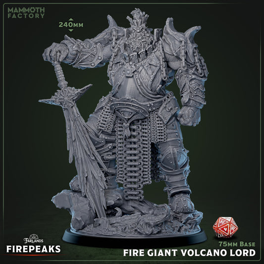 Fire Giant Volcano Lord Variant A | Miniature