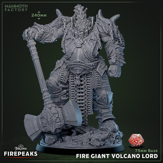 Fire Giant Volcano Lord Variant B | Miniature