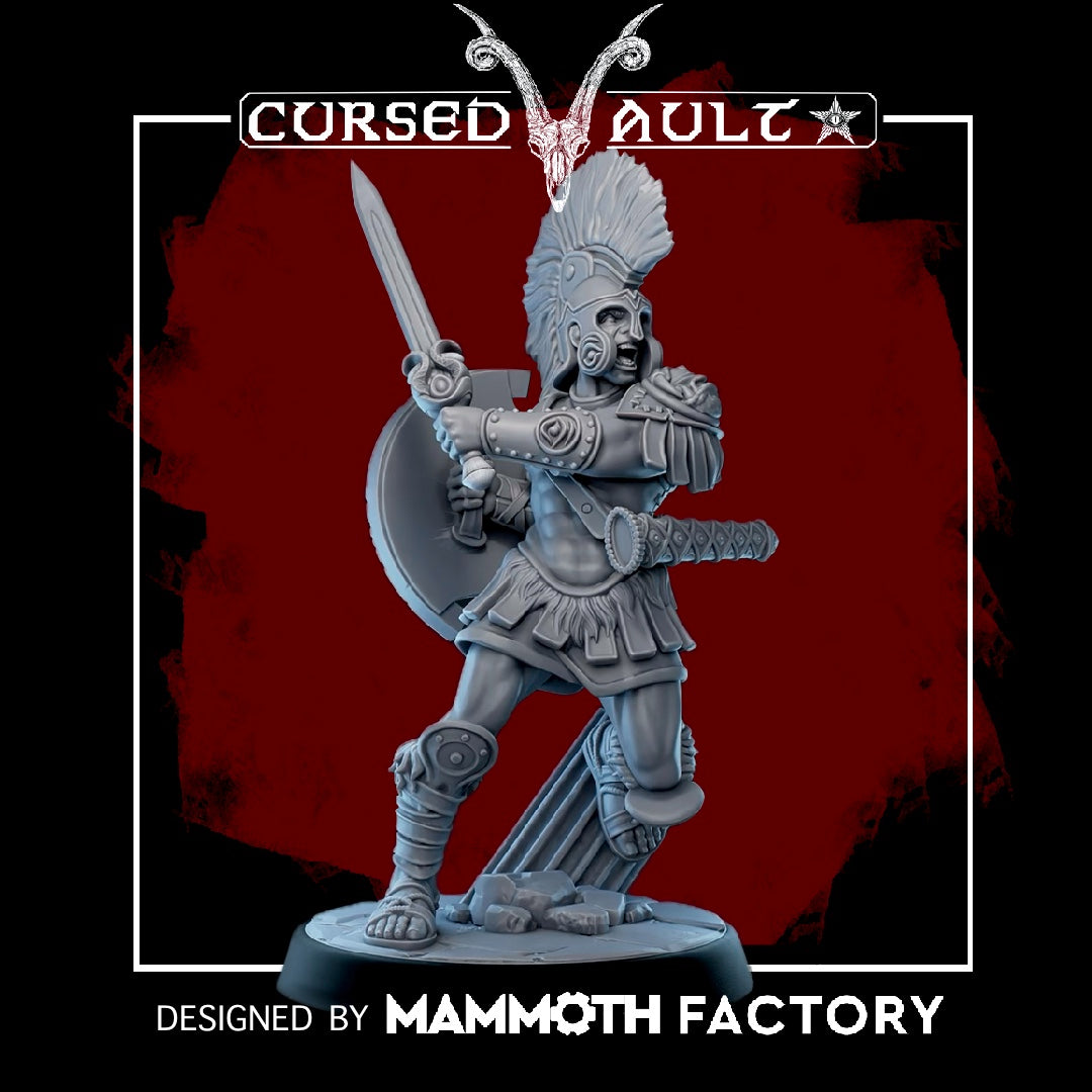 Eulyssian Warrior Swordsman Variant A | Miniature