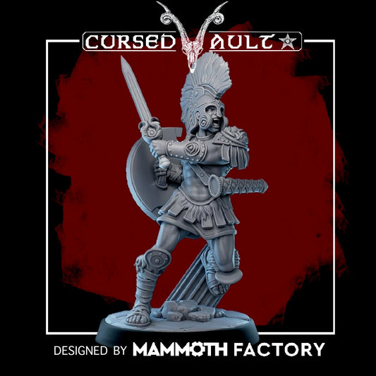 Eulyssian Warrior Swordsman Variant A | Miniature