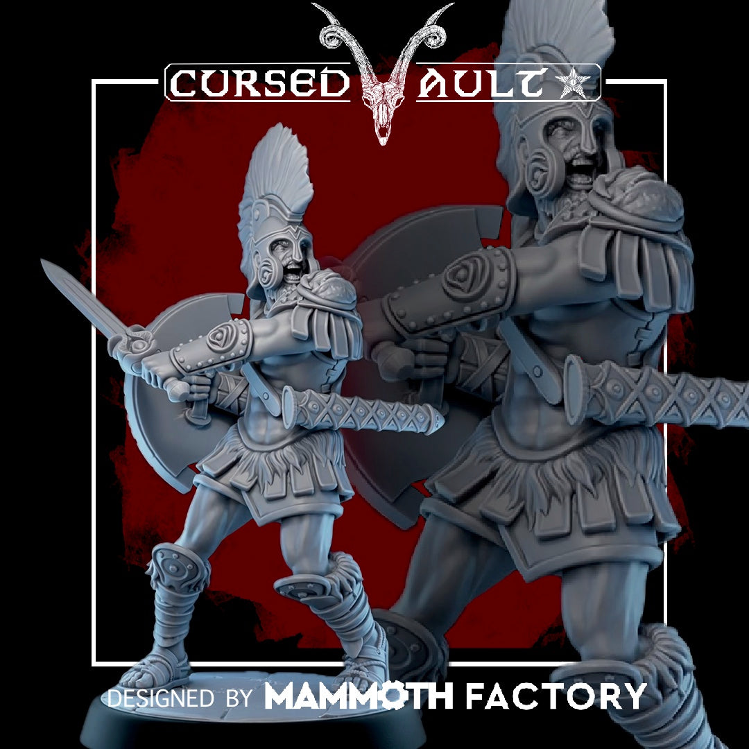 Eulyssian Warrior Swordsman Variant B | Miniature
