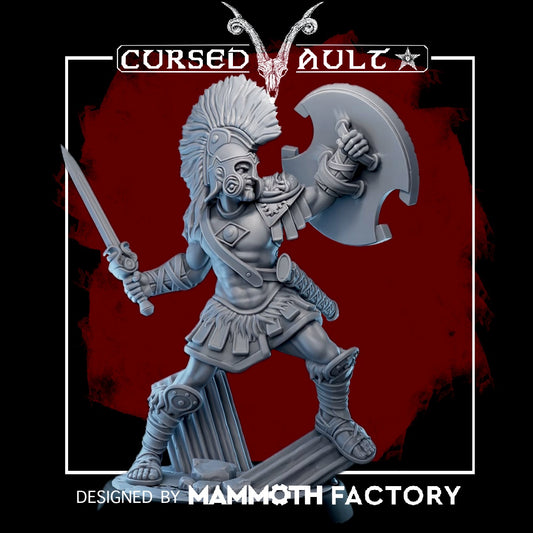 Eulyssian Warrior Swordsman Variant C | Miniature
