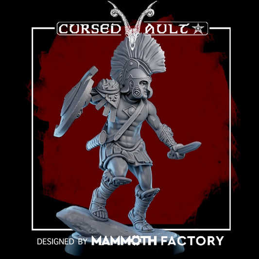Eulyssian Warrior Swordsman Variant D | Miniature
