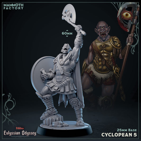 Cyclopean Warrior Variant E | Miniature