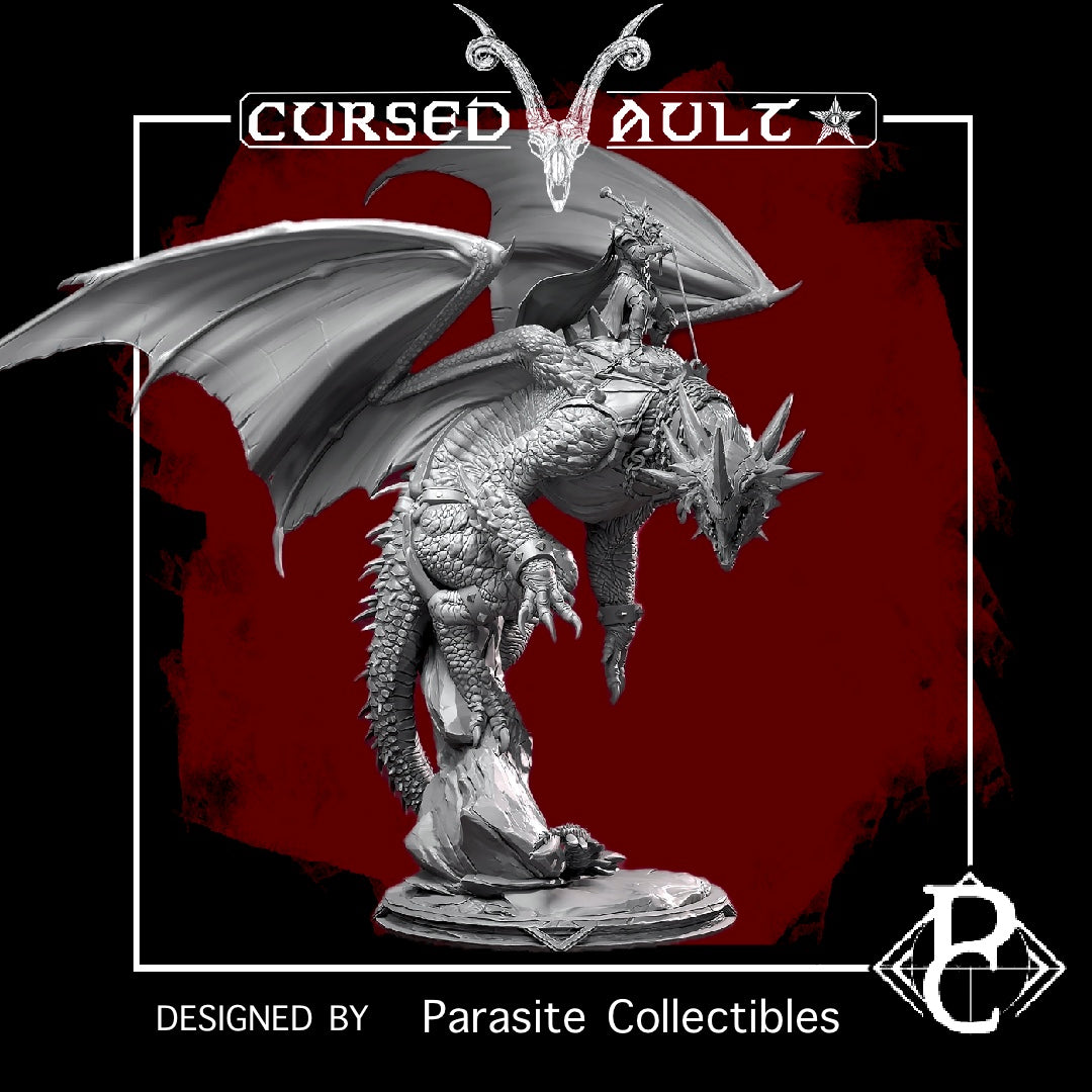 Garathok Infernal Ember & Rider | Miniature