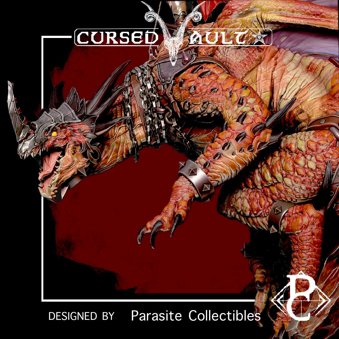 Garathok Infernal Ember & Rider | Miniature