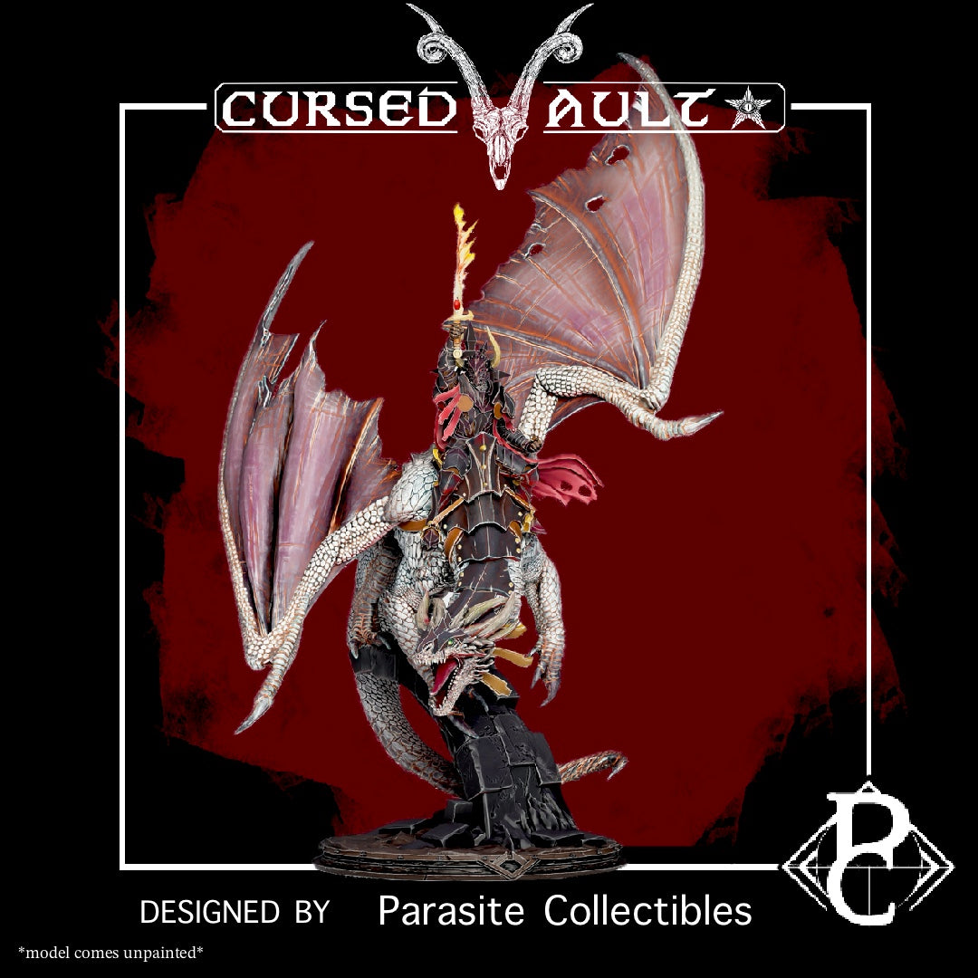 Thakron the Dragon & Raugar Variant A | Miniature