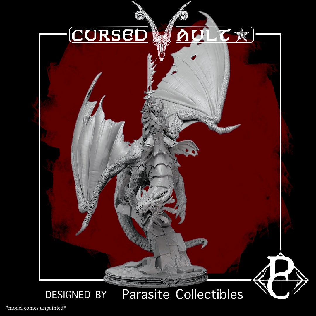 Thakron the Dragon & Raugar Variant A | Miniature