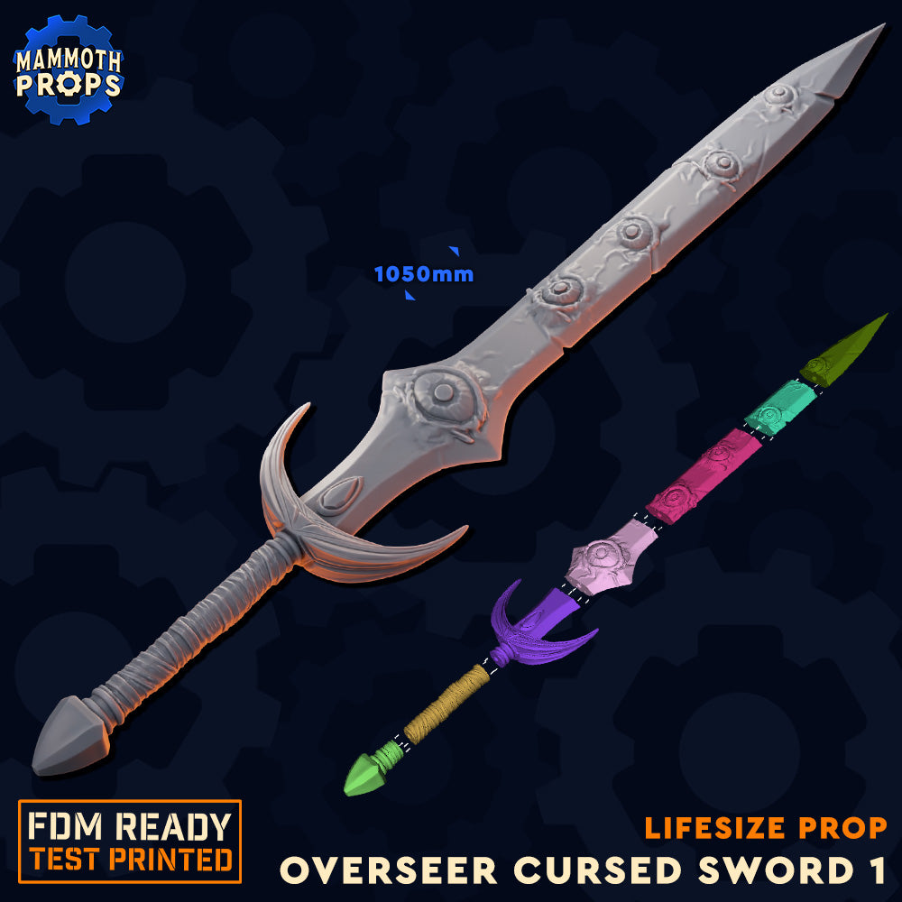 Overseer Cursed Sword A | Life-Size Prop