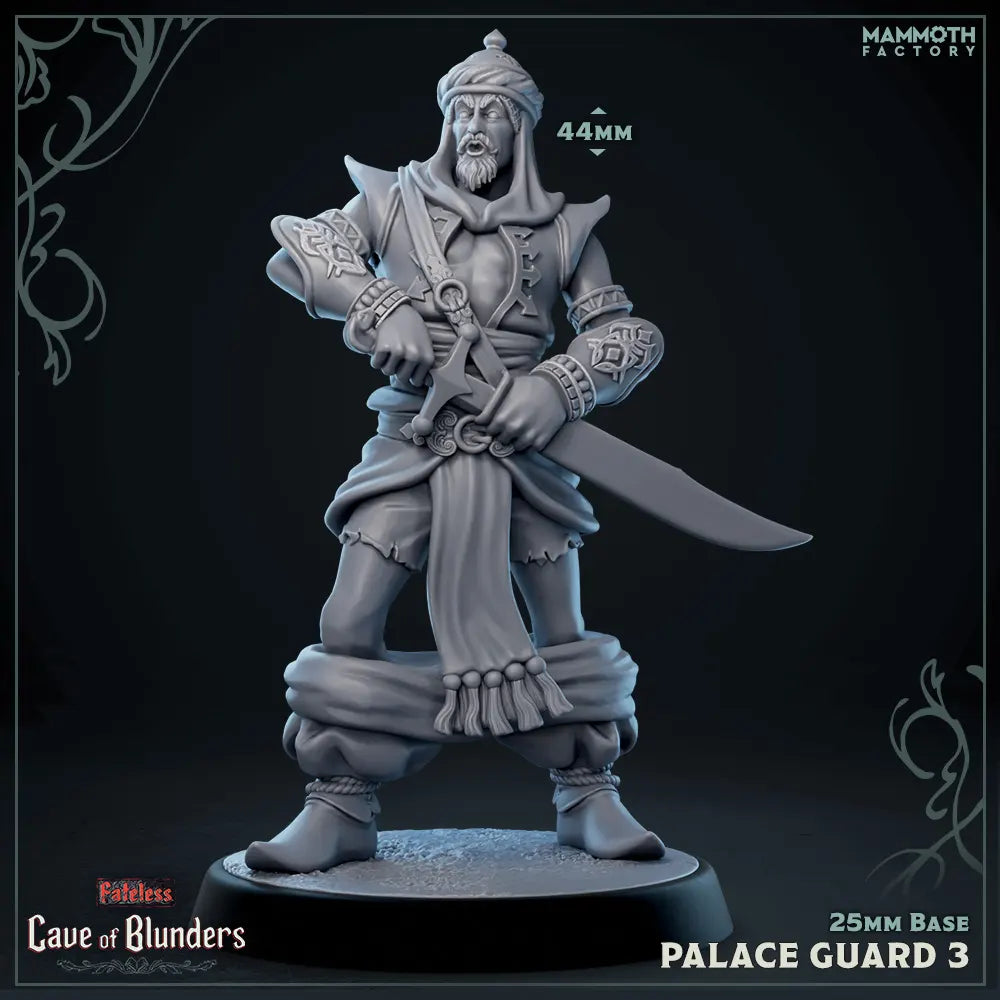 Palace Guard with Scimitar Variant C | Miniature