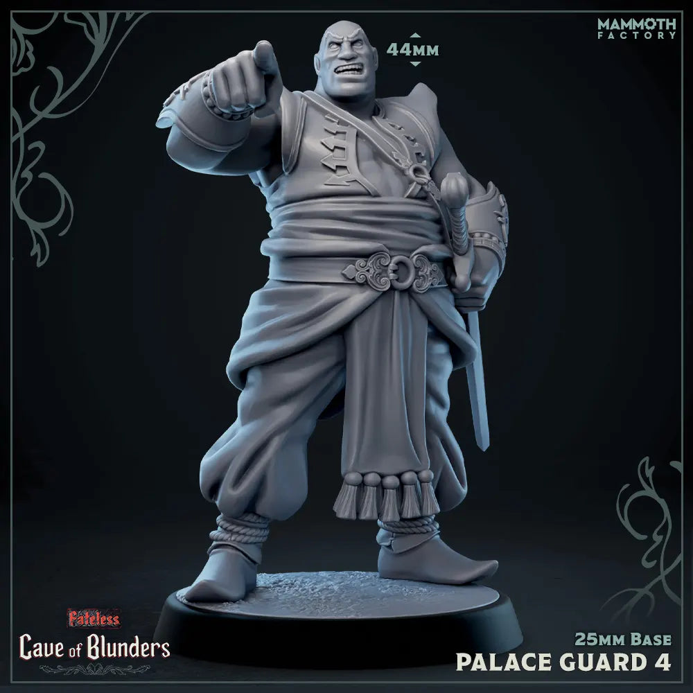 Palace Guard with Scimitar Variant D | Miniature