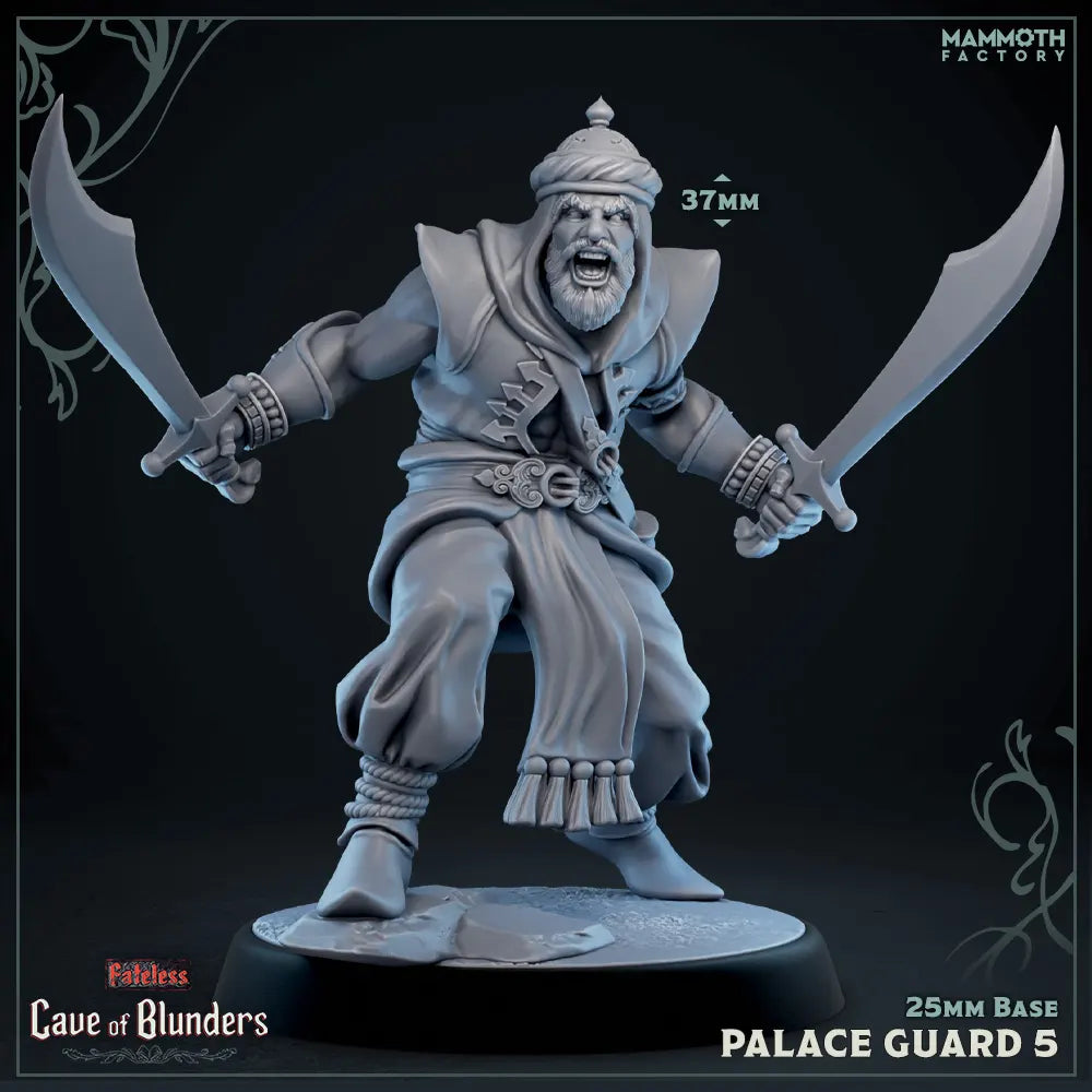 Palace Guard with Scimitar Variant E | Miniature