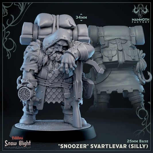 Silly "Snooze" Svartevari | Miniature