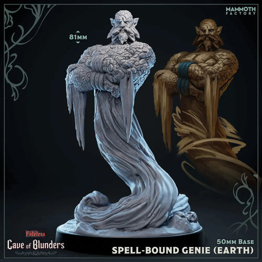 Spell-Bound Sand Genie | Miniature