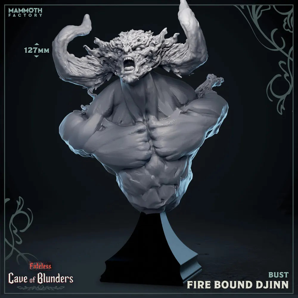 Spell-Bound Djinn (Fire) | Bust