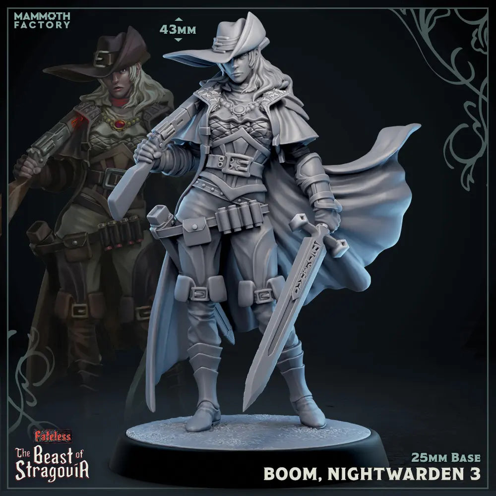 Stragovja Nightwarden Variant C | Miniature
