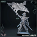 Voiceless Pirate Variant B | Miniature