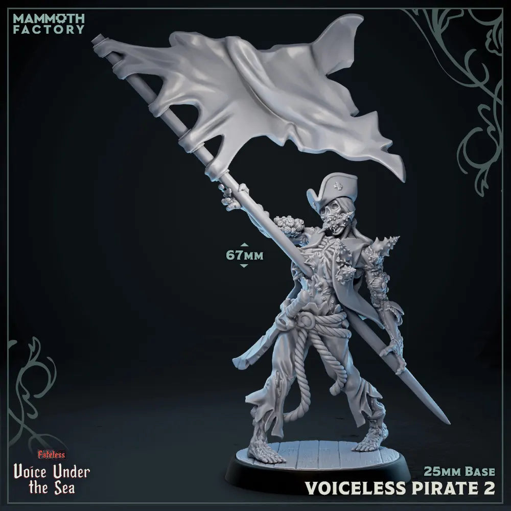 Voiceless Pirate Variant B | Miniature