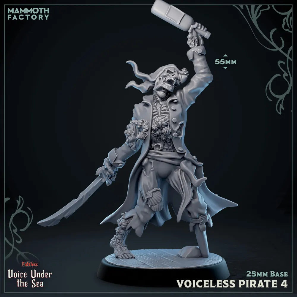 Voiceless Pirate Variant D | Miniature