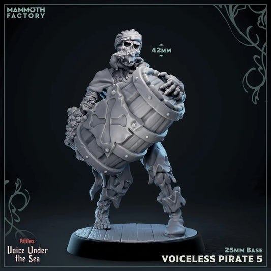 Voiceless Pirate Variant E | Miniature