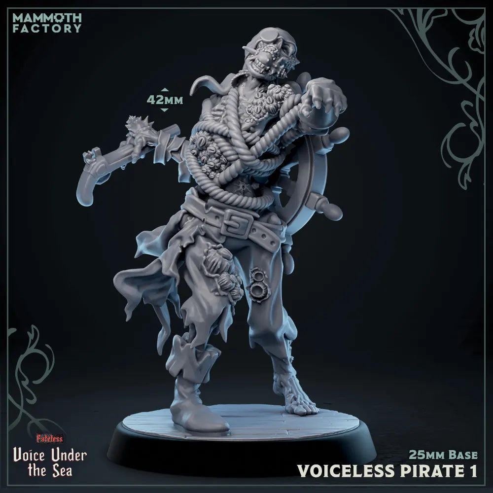 Voiceless Pirate Variant A | Miniature