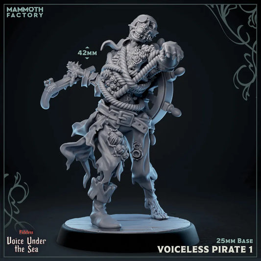 Voiceless Pirate Variant A | Miniature